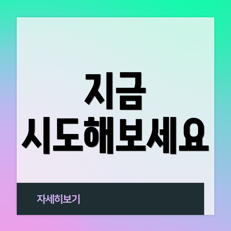 지금 시도해보세요