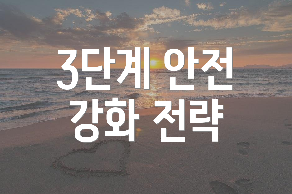 3단계 안전 강화 전략
